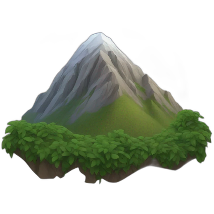 Mountain emoji