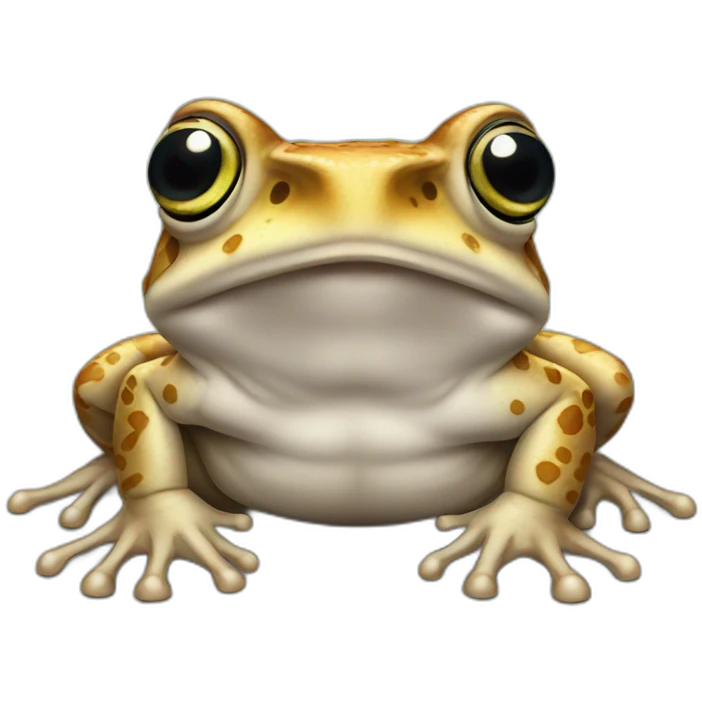 Toad bleu emoji