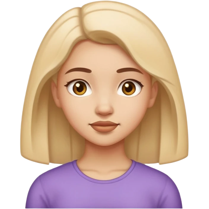 Girl with a arched back emoji