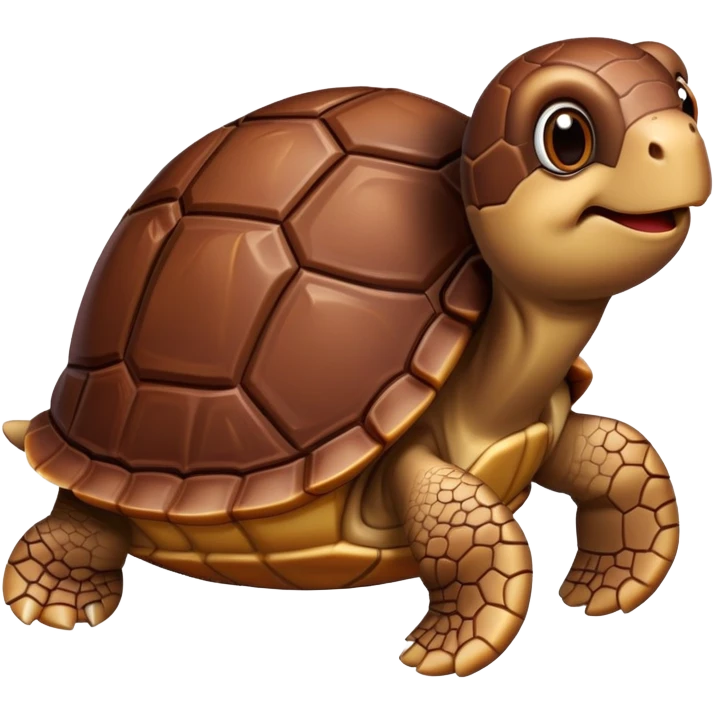 Chocolate turtle emoji emoji