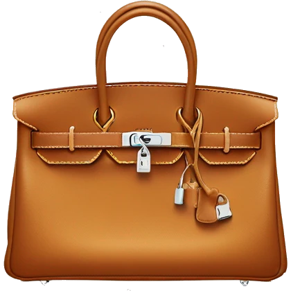 Hermes Birkin bag emoji