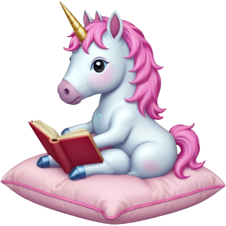 Unicorns read book
A tiny pastel unicorn sitting on a cushion, reading a glowing storybook.











 emoji