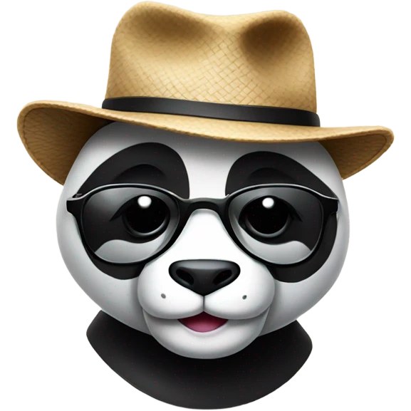 Cool panda  emoji