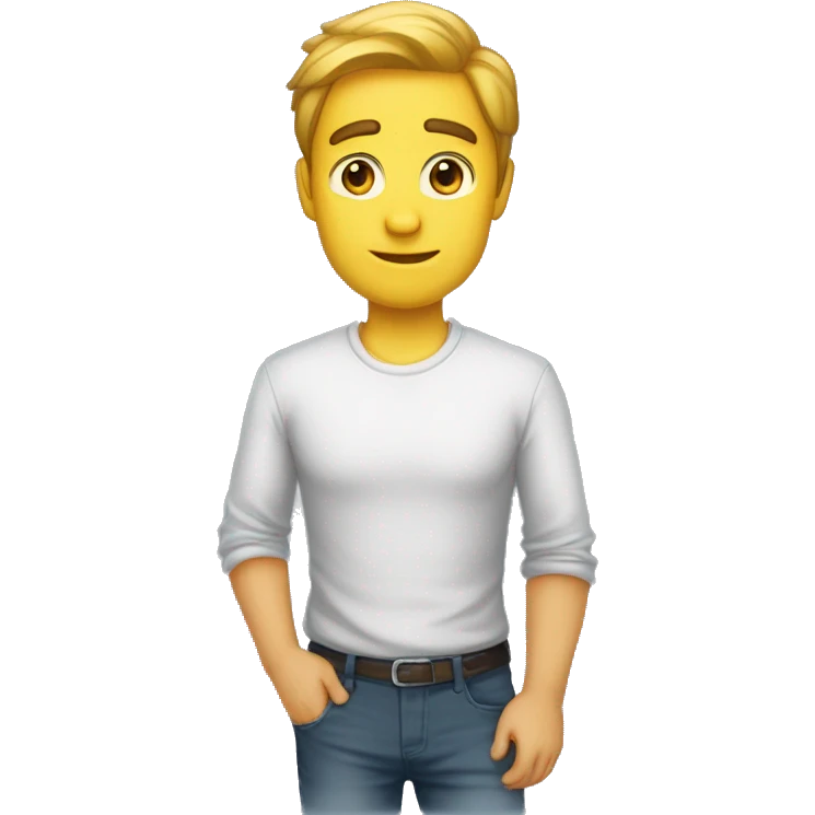 мужик с прической пучок сзади надпись bkmz emoji