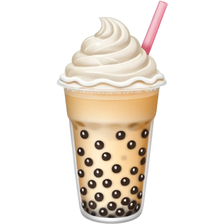 Very cute boba tea emoji