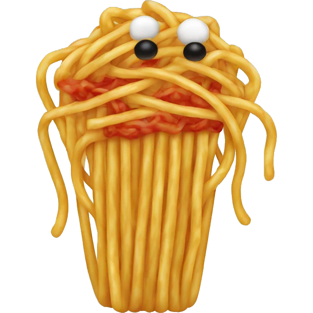 Spaghetti food emoji