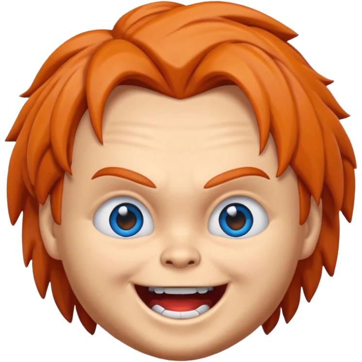 Un emojin de chuky emoji