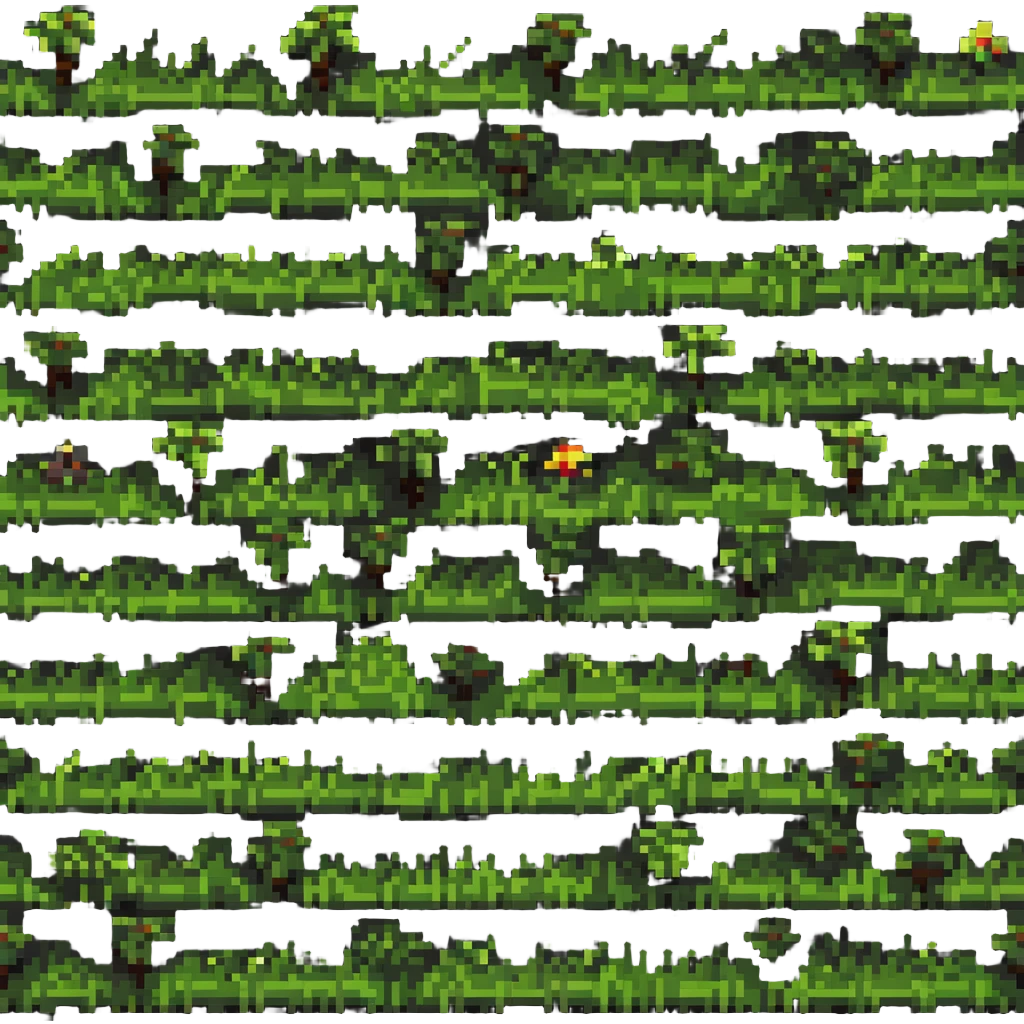 ultra-blocky minimal pixel art Minecraft grass block with few large square pixels emoji