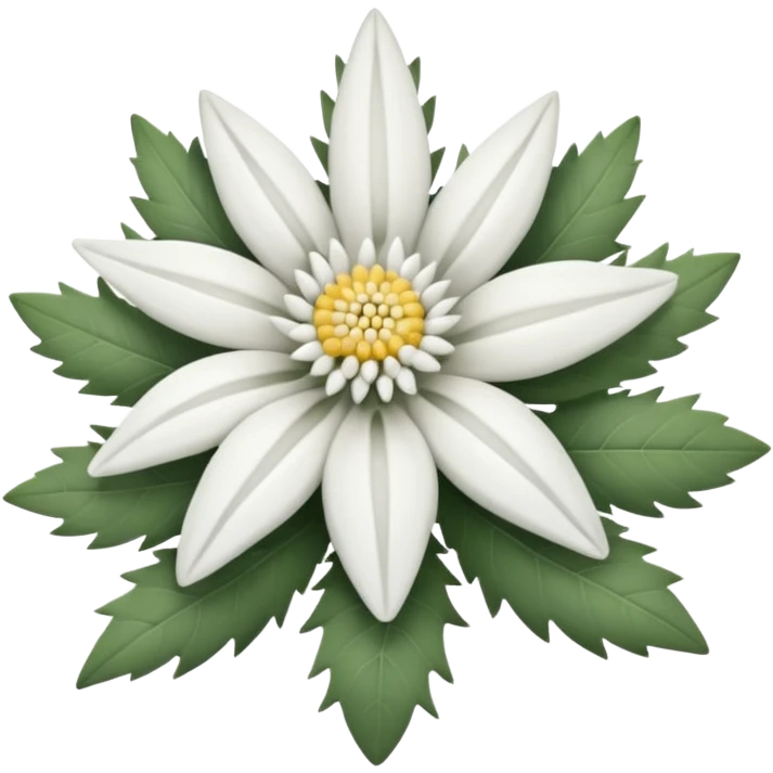 edelweiss realista emoji