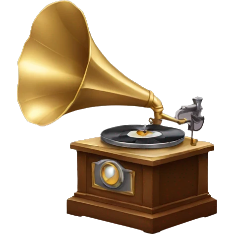 (gem like gramophone) but it should be gemstone emoji