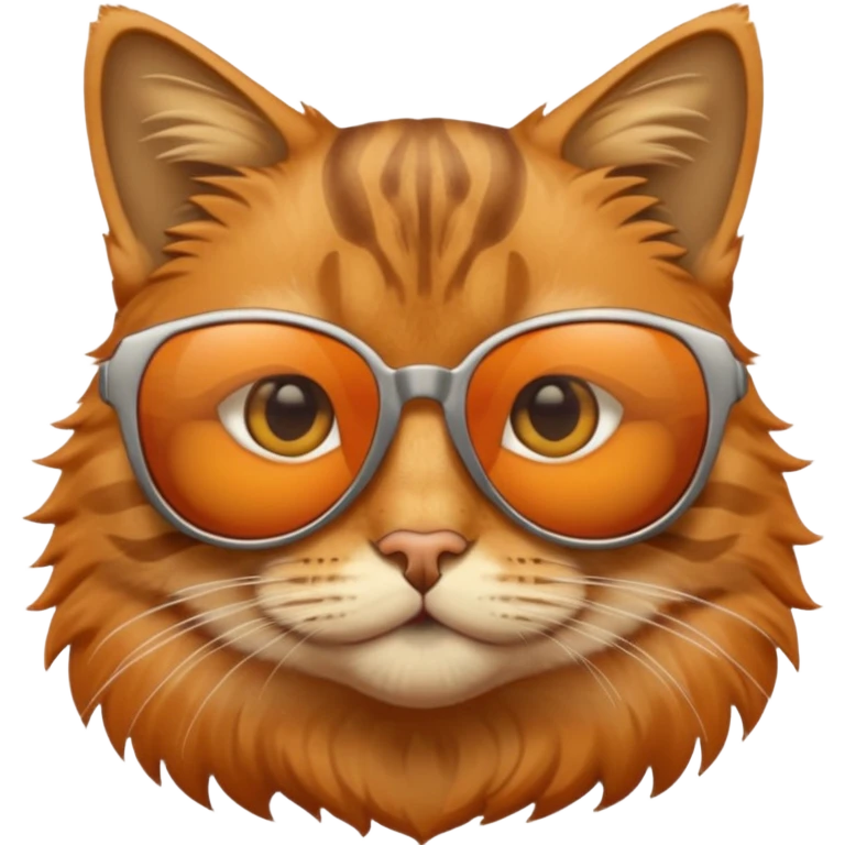 Cat wearing sunglasses emoji