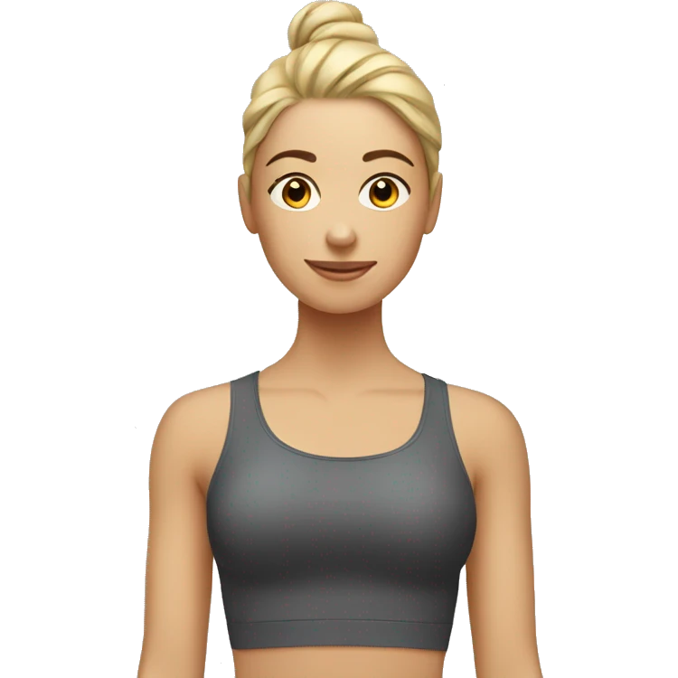Pilates girl emoji