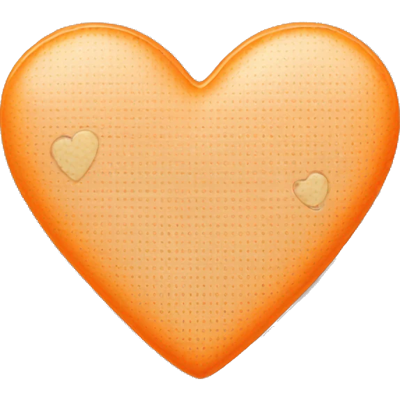 light orange heart with band-aid emoji