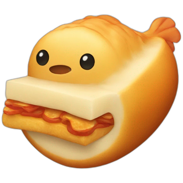 piece of kibbeling emoji