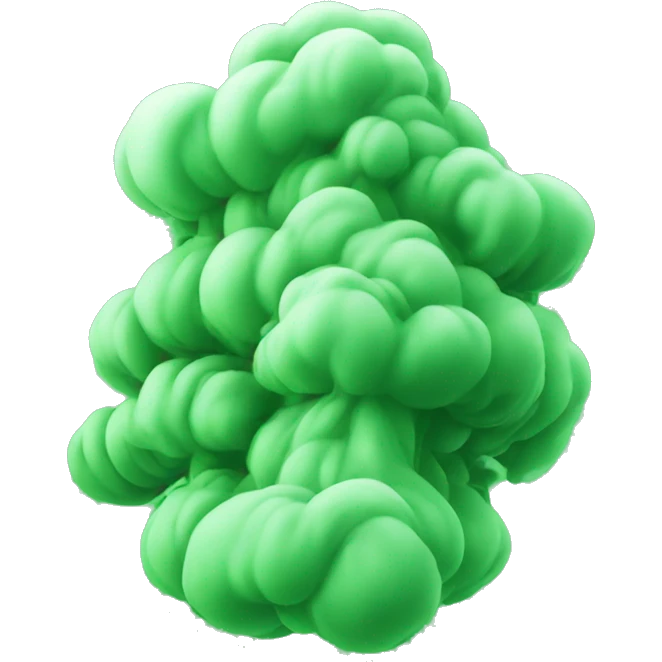 green smoke emoji