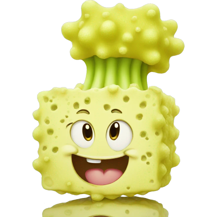 cute baby sponge bob emoji