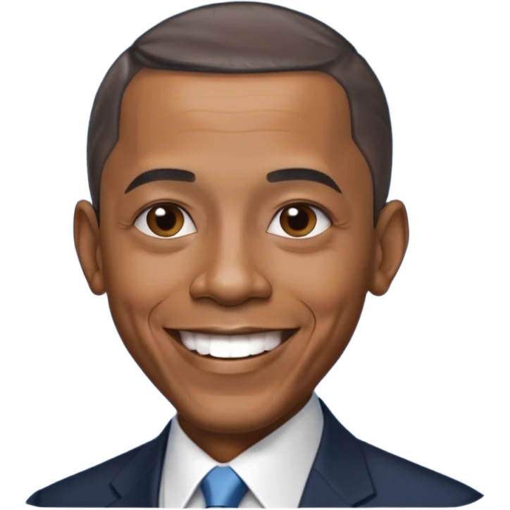 Barack Obama president emoji