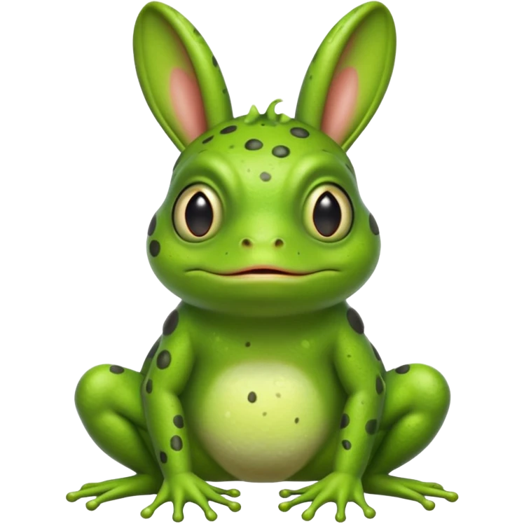 Bad bunny frog emoji