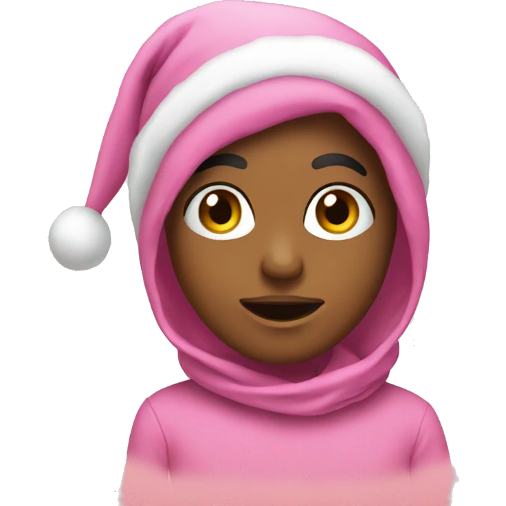 Pink Christmas  emoji