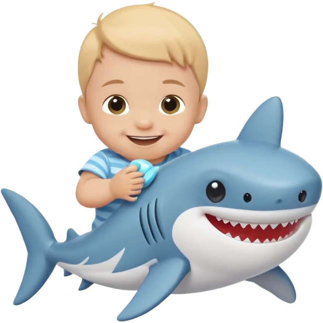 human babybaby shark emoji