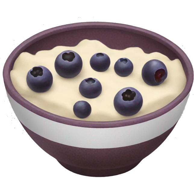 Acai bowl emoji