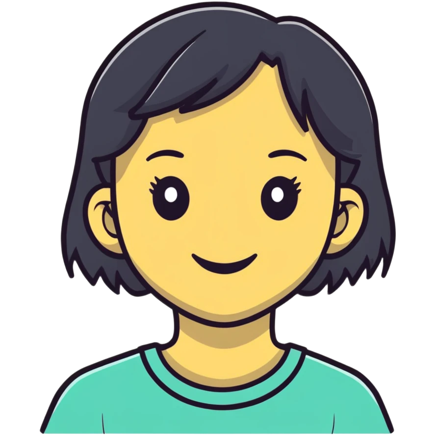 naughty girl making mischief emoji