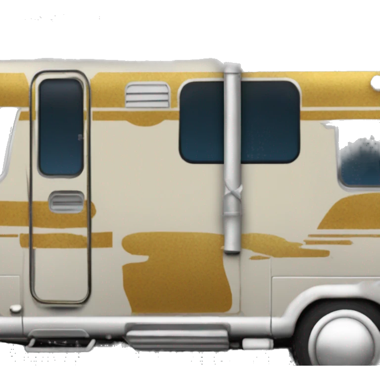  Side shot of 1975 Winnebago RV C-3PO tarnished from space emoji
