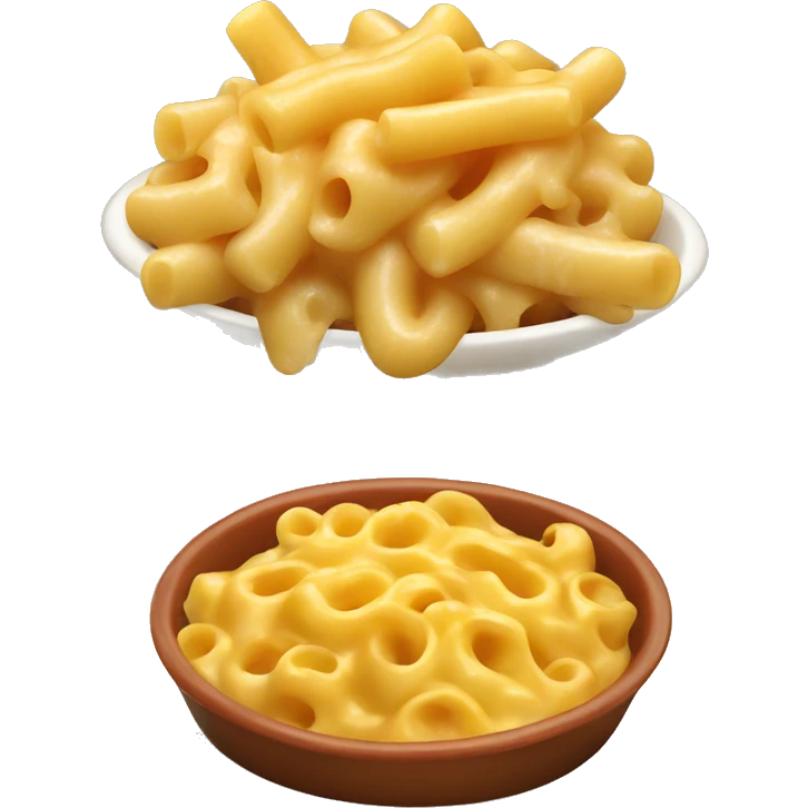 mac n cheese with sausage  emoji
