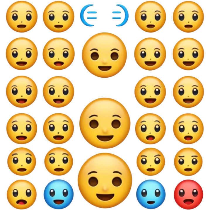 emoji con expreciones de anime emoji