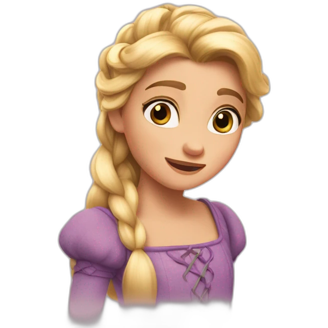 Raiponce emoji
