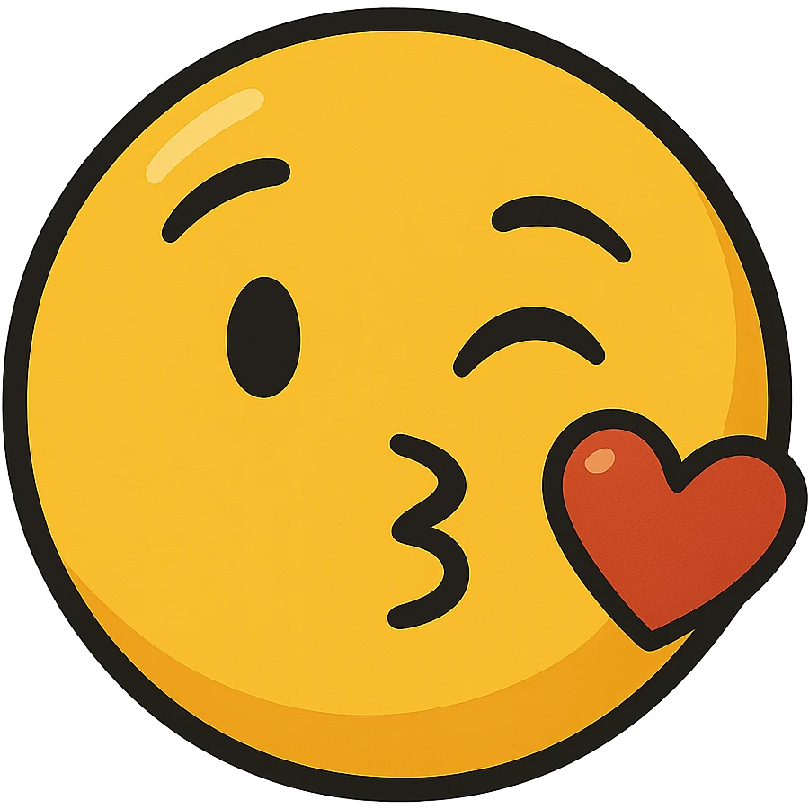 Remove the background and keep the image transparent, using the gpt-image style for editing. emoji