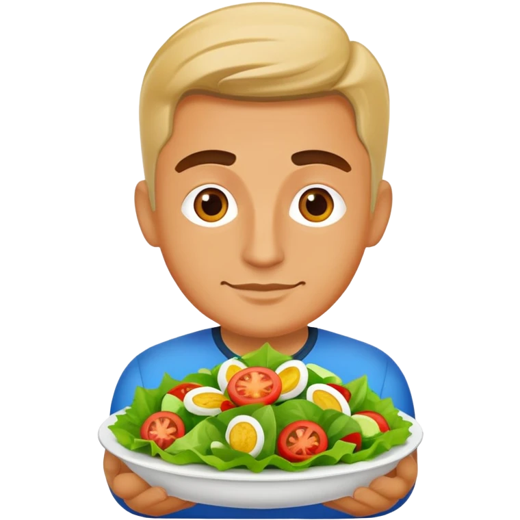 Паша техник с салатом emoji