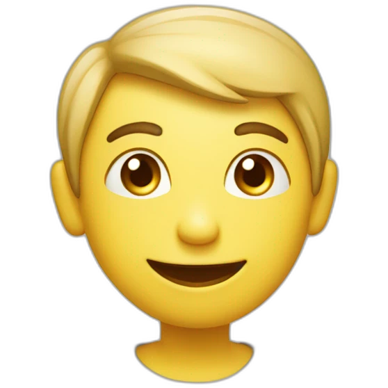 Smiley amoureux qui rougit emoji