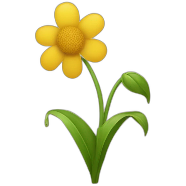 Donné une fleur emoji