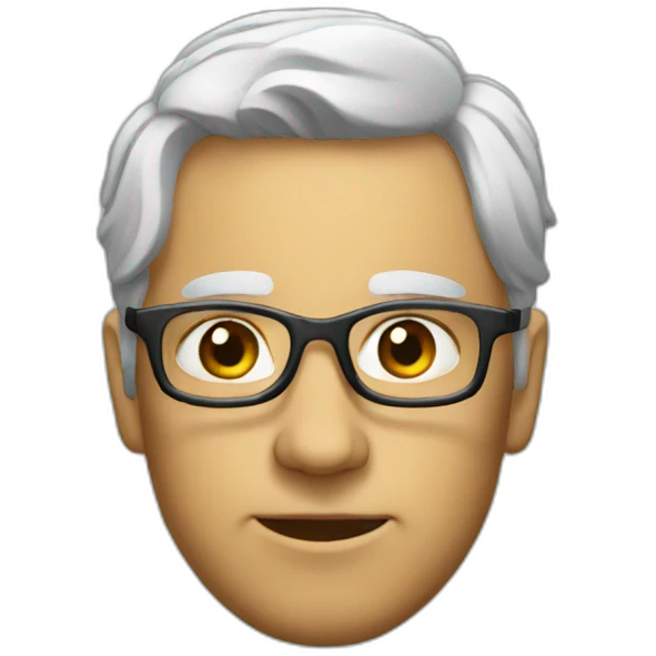 very intelligent individual emoji