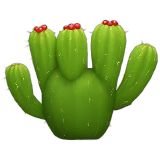 Cactus fruit emoji