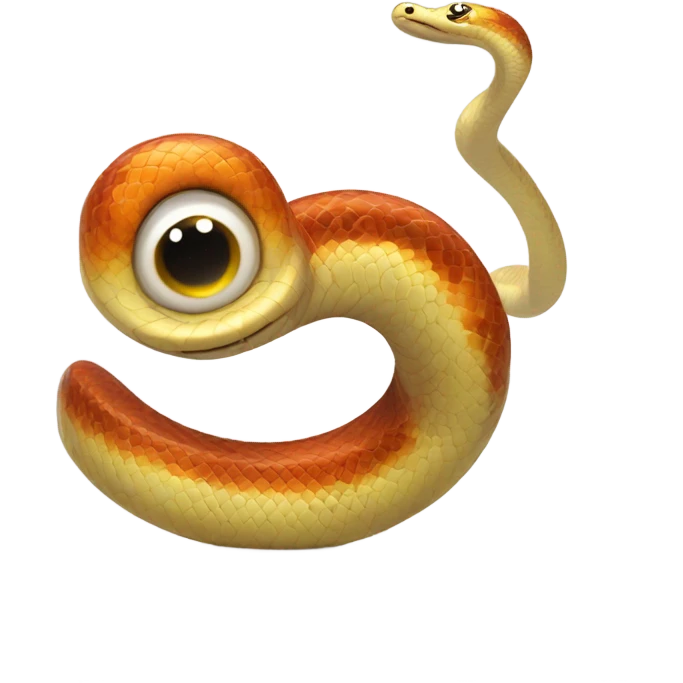 cute snake  emoji
