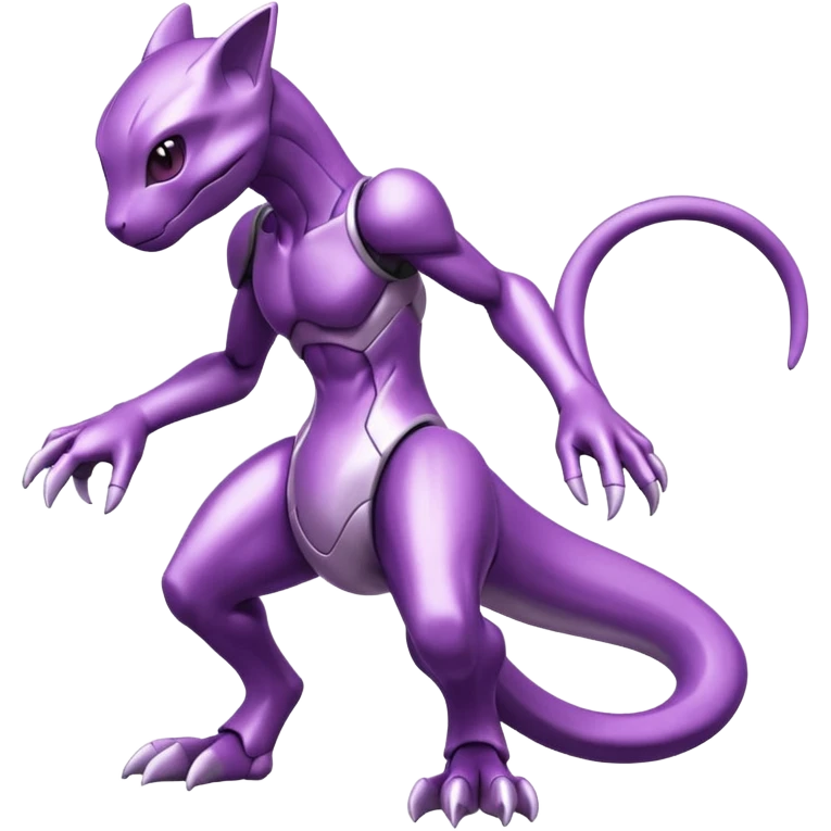 Genesect-Mewtwo-Fakémon-hybrid-creature (full body)  emoji