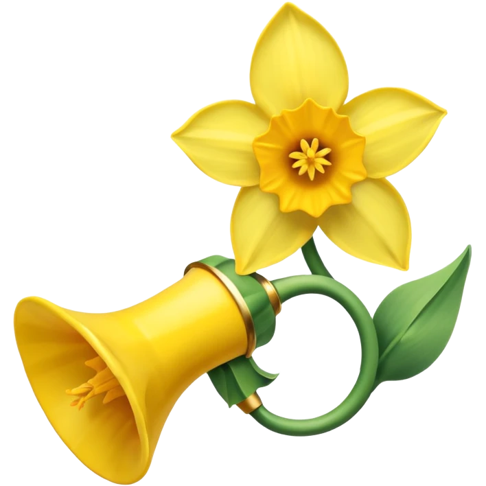 Daffodil emoji