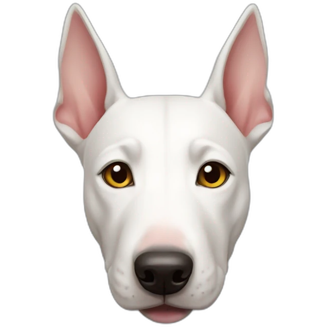 bull terrier emoji