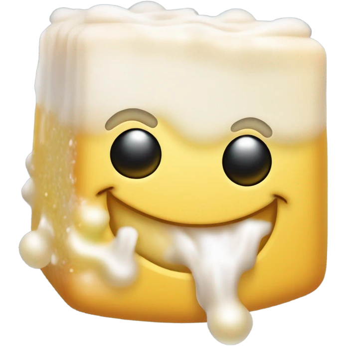 Jabón con burbujas emoji