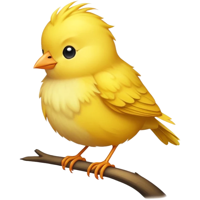 Yellow Bird emoji