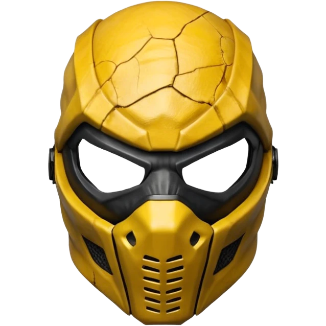 mortal kombat scorpion mask emoji