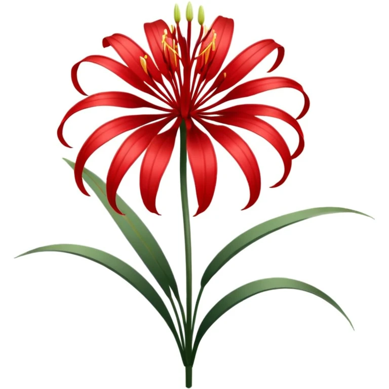 Chinese red spider lily  emoji