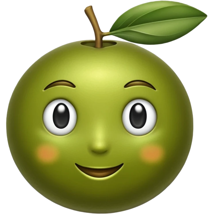grateful olive emoji