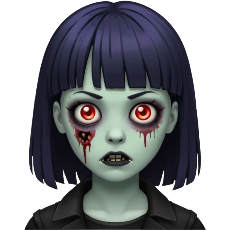 gotica de franja zombie  emoji