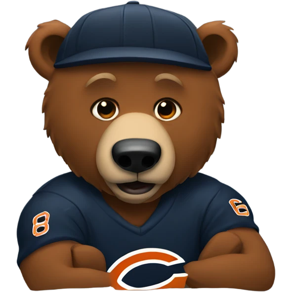 Chicago bear emoji
