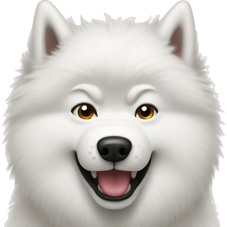 samoyed angry emoji