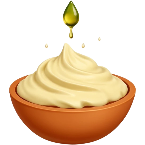 Un primer plano fotorrealista de un trozo de manteca de Karité pura, con una gota de aceite esencial cayendo lentamente. Colores: crema, terracota y toques de verde oliva. Enfoque suave. emoji