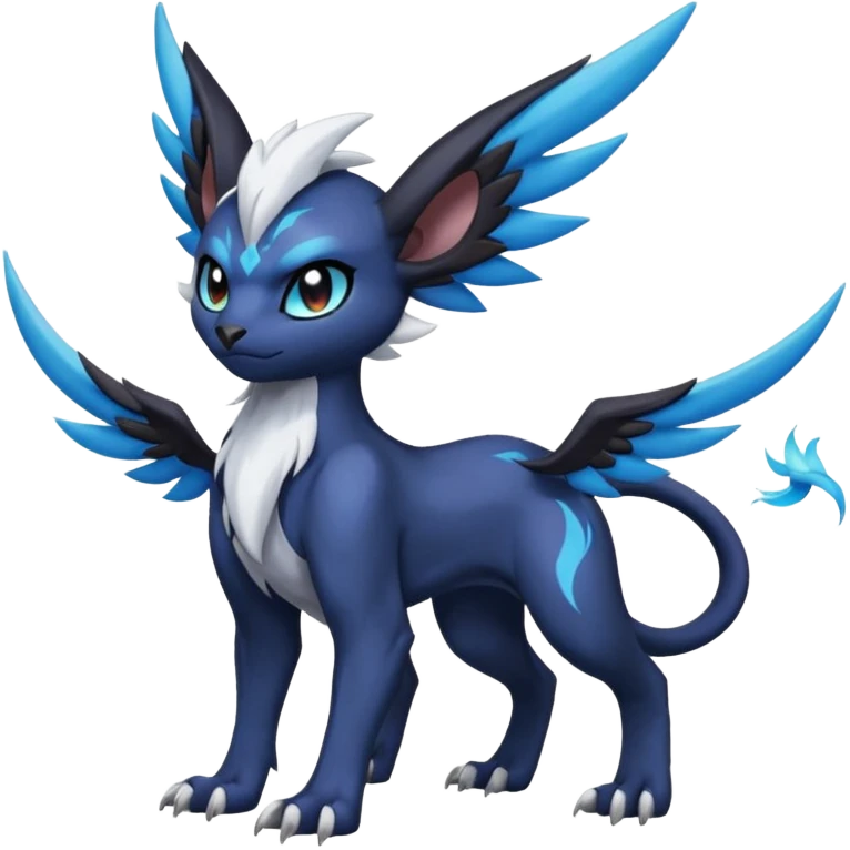 Luxray-Absol-Noivern-Dewott-fusion emoji